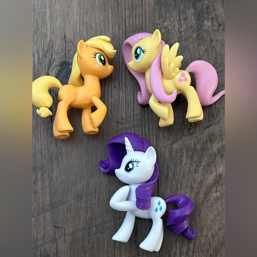 My Little Pony Set - Yellow, Pink, and White‎